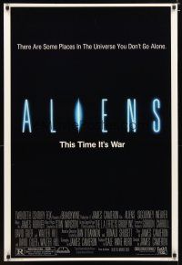 2b031 ALIENS 1sh '86 James Cameron, there are some places in the universe you don't go alone!
