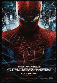 2b040 AMAZING SPIDER-MAN color style teaser DS 1sh '12 Andrew Garfield in title role!