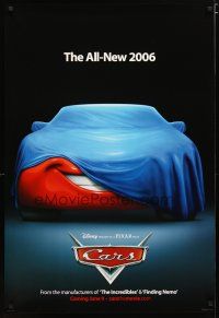 2b153 CARS advance DS 1sh '06 Walt Disney animated automobile racing, the all-new 2006!