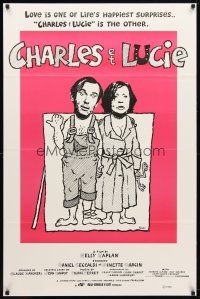 2b162 CHARLES & LUCIE 1sh '80 Nelly Kaplan's Charles et Lucie, wacky art!