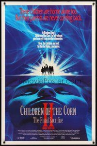 2b168 CHILDREN OF THE CORN 2 1sh '92 Stephen King, Terence Knox, The Final Sacrifice!