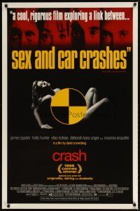 2b199 CRASH 1sh '96 David Cronenberg, James Spader & sexy Deborah Kara Unger!