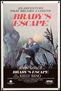 2b507 LONG RIDE video 1sh '83 John Savage, Kelly Reno, Ildiko Bansagi, Brady's Escape