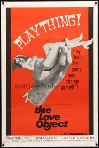 2b518 LOVE OBJECT 1sh '69 they teach sexy plaything Kim Pope some very strange games!