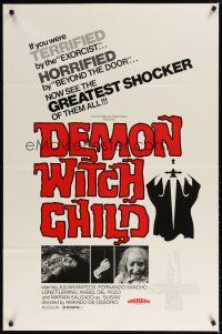 2b612 POSSESSED 1sh '76 Demon Witch Child, the greatest shocker of them all!