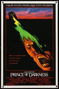 2b620 PRINCE OF DARKNESS 1sh '87 John Carpenter, it is evil and it is real, cool horror image!
