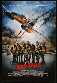 2b642 RED TAILS style B advance DS 1sh '12 Cuba Gooding Jr, African-American WWII fighter pilots!