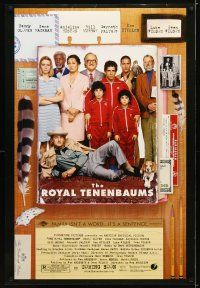2b663 ROYAL TENENBAUMS advance DS 1sh '01 Gwyneth Paltrow, Ben Stiller, Gene Hackman, Wes Anderson