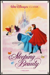 2b708 SLEEPING BEAUTY 1sh R86 Walt Disney cartoon fairy tale fantasy classic!