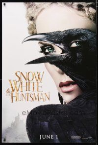 2b712 SNOW WHITE & THE HUNTSMAN June 1 style teaser 1sh '12 cool image of sexy Charlize Theron!