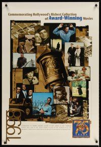 2b823 WARNER BROS 75TH ANNIVERSARY video 1sh '98 Clint Eastwood, Paul Newman, Lauren Bacall & more!
