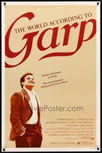2b843 WORLD ACCORDING TO GARP 1sh '82 Robin Williams has a funny way of looking at life!