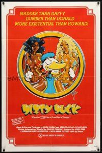 2c153 CHEAP 1sh R77 Dirty Duck, the world's only X rated comedy cartoon musical!