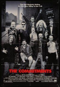 2c175 COMMITMENTS DS 1sh '91 Alan Parker, Irish rock, they were willing to risk it all!