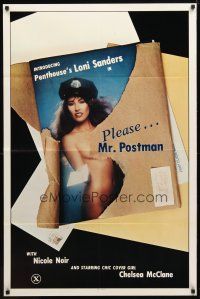2c661 PLEASE... MR. POSTMAN 1sh '81 introducing Penthouse's sexy naked mail girl Loni Sanders!
