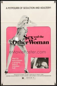 2c751 SEX & THE OTHER WOMAN 1sh '72 Peggy Ann Clifford, Maggie Wright, a potpourri of adultery!