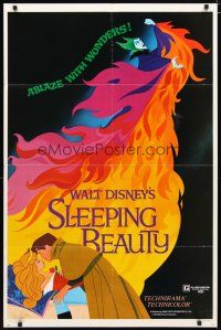 2c776 SLEEPING BEAUTY style A 1sh R79 Walt Disney cartoon fairy tale fantasy classic!