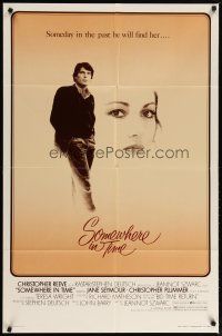2c783 SOMEWHERE IN TIME 1sh '80 Christopher Reeve, Jane Seymour, cult classic!
