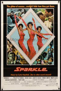2c790 SPARKLE style B 1sh '76 Irene Cara & Lonette McKee go from ghetto to superstars!