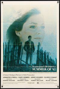 2c818 SUMMER OF '42 1sh '71 in everyone's life there's a summer like this, Jennifer O'Neill!