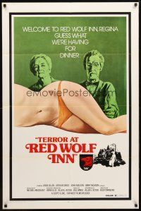 2c859 TERROR AT RED WOLF INN 1sh '72 cannibals, guess what we're having for dinner!