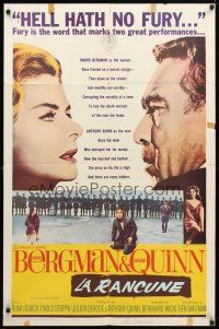 2c942 VISIT 1sh '64 Ingrid Bergman wants to kill her lover Anthony Quinn!