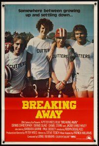 2d142 BREAKING AWAY Aust 1sh '79 Dennis Christopher, Dennis Quaid, cycling classic, different!