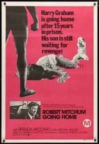 2d168 GOING HOME Aust 1sh '71 ex-con Robert Mitchum's son wants to see him hang!
