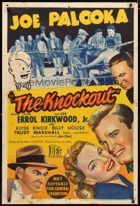 2d186 JOE PALOOKA IN THE KNOCKOUT Aust 1sh '47 Joe Kirkwood as Ham Fisher boxing comic character!