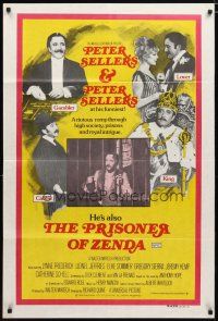 2d218 PRISONER OF ZENDA Aust 1sh '79 Elke Sommer & Peter Sellers in 3 roles!