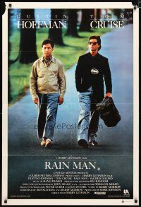 2d224 RAIN MAN Aust 1sh '88 Tom Cruise & autistic Dustin Hoffman, directed by Barry Levinson!
