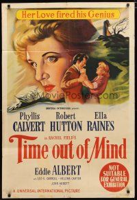 2d280 TIME OUT OF MIND Aust 1sh '47 Phyllis Calvert, Robert Hutton, directed by Robert Siodmak!
