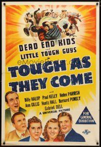 2d281 TOUGH AS THEY COME Aust 1sh '42 The Dead End Kids & The Little Tough Guys!