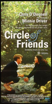 2d443 CIRCLE OF FRIENDS Aust daybill '95 Chris O'Donnell & Minnie Driver, based on the best-seller!