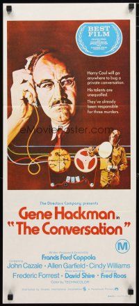 2d454 CONVERSATION Aust daybill '74 Gene Hackman is an invader of privacy, Francis Ford Coppola!