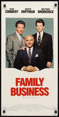 2d516 FAMILY BUSINESS Aust daybill '89 Sean Connery, Dustin Hoffman, Matthew Broderick!