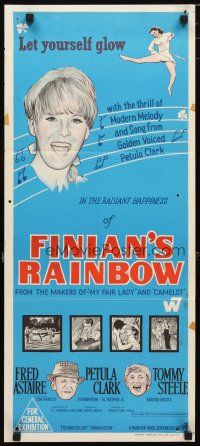 2d527 FINIAN'S RAINBOW Aust daybill '68 Fred Astaire, Petula Clark, directed by Francis Ford Coppola