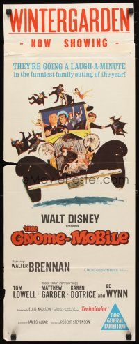 2d573 GNOME-MOBILE Aust daybill '67 Disney fantasy, Walter Brennan, Tom Lowell, Matthew Garber!