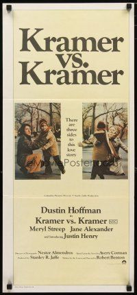 2d682 KRAMER VS. KRAMER Aust daybill '79 Dustin Hoffman, Meryl Streep, child custody & divorce!