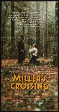 2d769 MILLER'S CROSSING Aust daybill '90 Coen Brothers, Gabriel Byrne, John Turturro