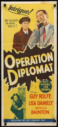2d830 OPERATION DIPLOMAT Aust daybill '53 intrigue that could trigger the third World War!