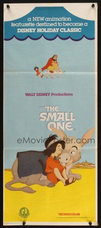 2d907 SMALL ONE Aust daybill '78 Walt Disney, Don Bluth, animated donkey cartoon!