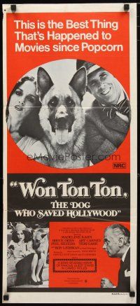 2d987 WON TON TON Aust daybill '75 different images of Hollywood German Shepherd movie star dog!