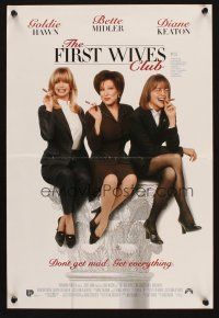 2d532 FIRST WIVES CLUB DS Aust daybill '96 Bette Midler, Goldie Hawn, Diane Keaton