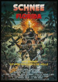 2d078 FLORIDA STRAITS German '86 Raul Julia, Fred Ward, Mike Hodges HBO TV movie!