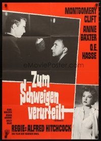2d091 I CONFESS German R60 Alfred Hitchcock, Montgomery Clift, Anne Baxter, O.E. Hasse!