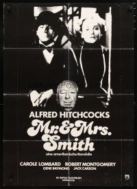 2d098 MR. & MRS. SMITH German '81 Hitchcock, Carole Lombard & Robert Montgomery, different!
