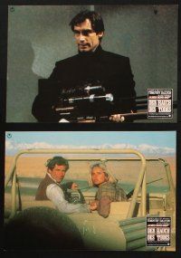2d042 LIVING DAYLIGHTS 6 German LCs '87 Timothy Dalton as James Bond, sexy Maryam d'Abo!