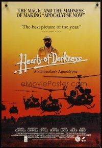 2e050 HEARTS OF DARKNESS 1sh '91 director Francis Ford Coppola's making of Apocalypse Now!