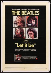 2e239 LET IT BE linen 1sh '70 The Beatles, John Lennon, Paul McCartney, Ringo Starr, George Harrison
